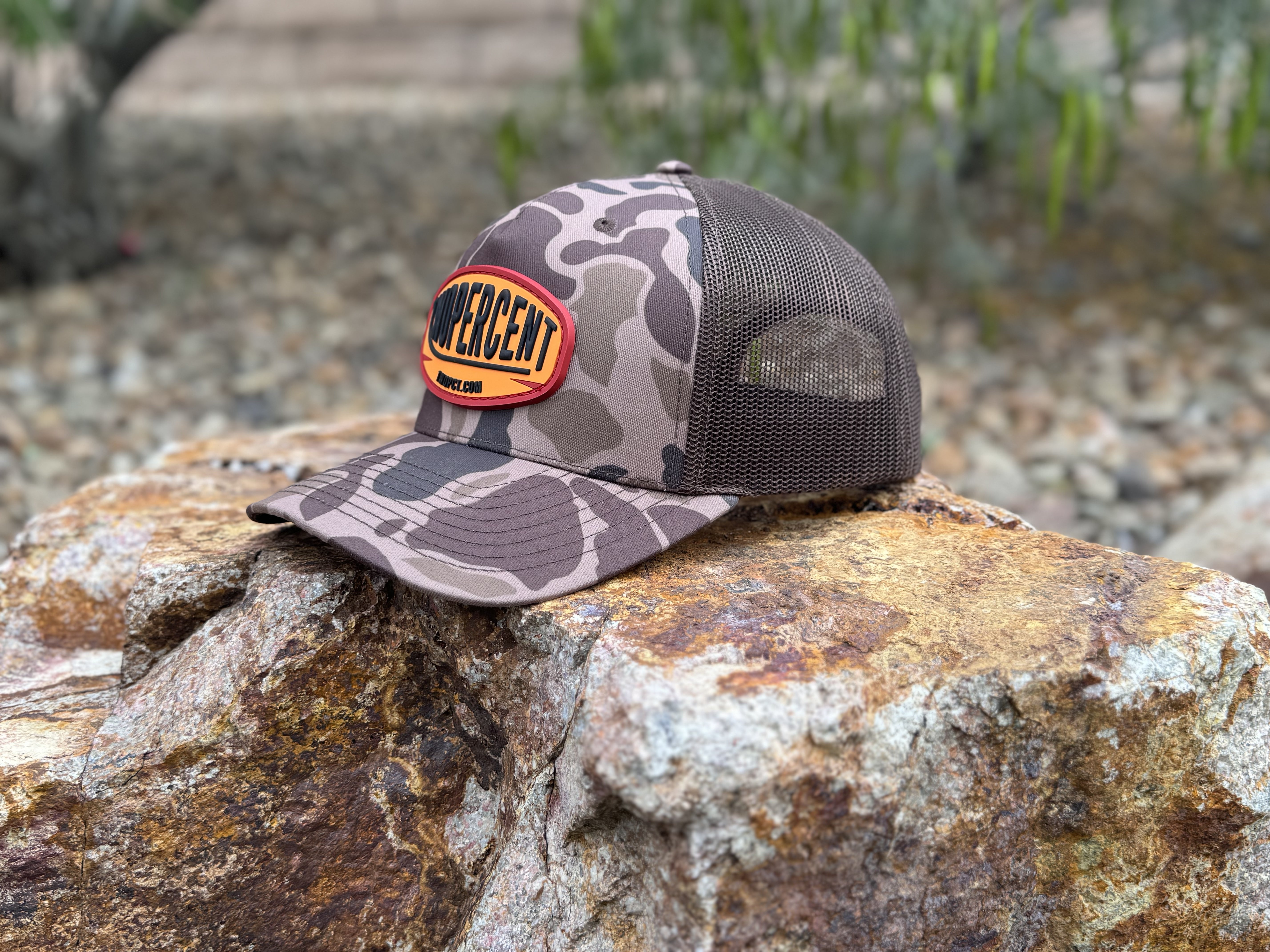 Two Percent Camo Trucker