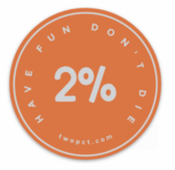 2% Sticker Trio