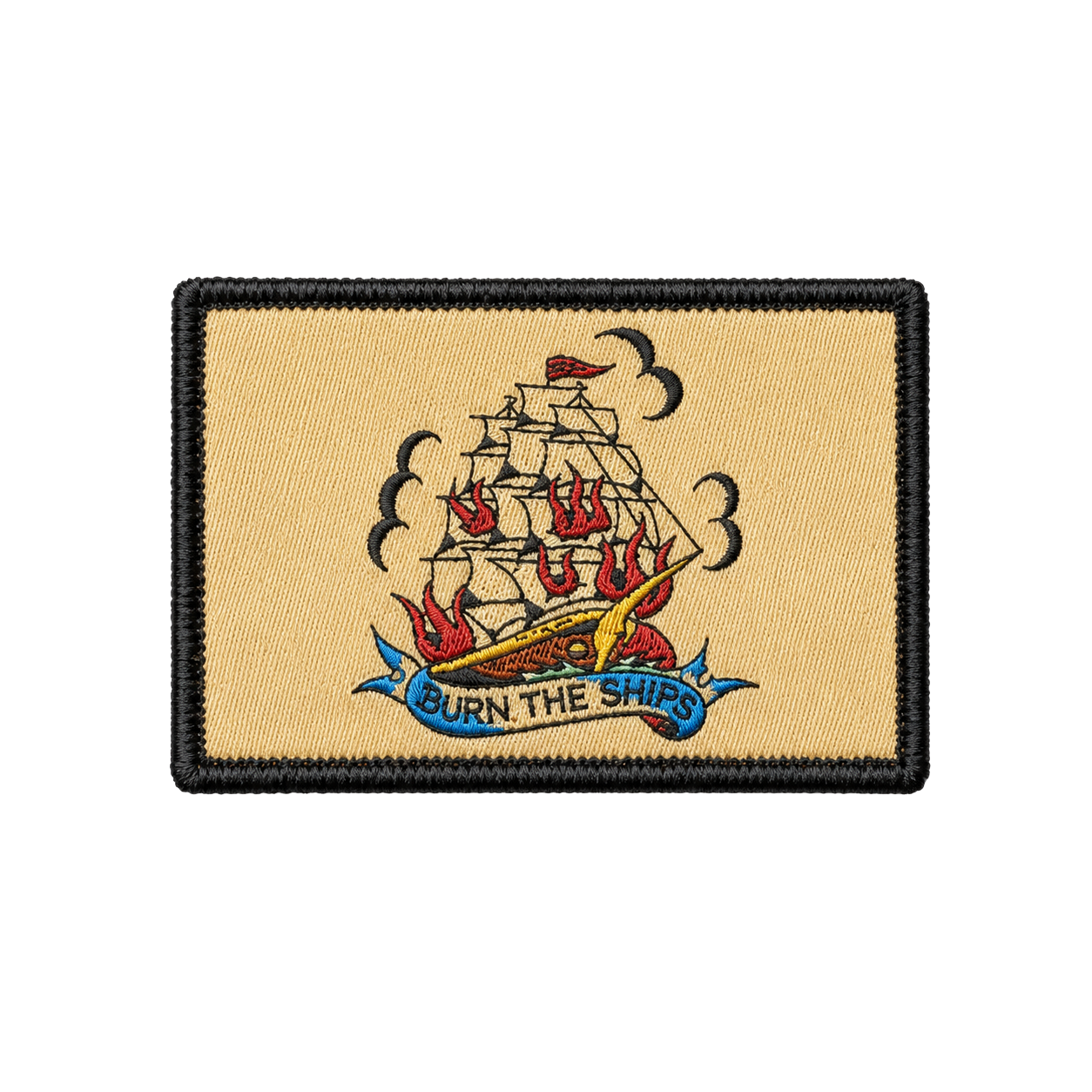 "Burn The Ships" Ruck Patch